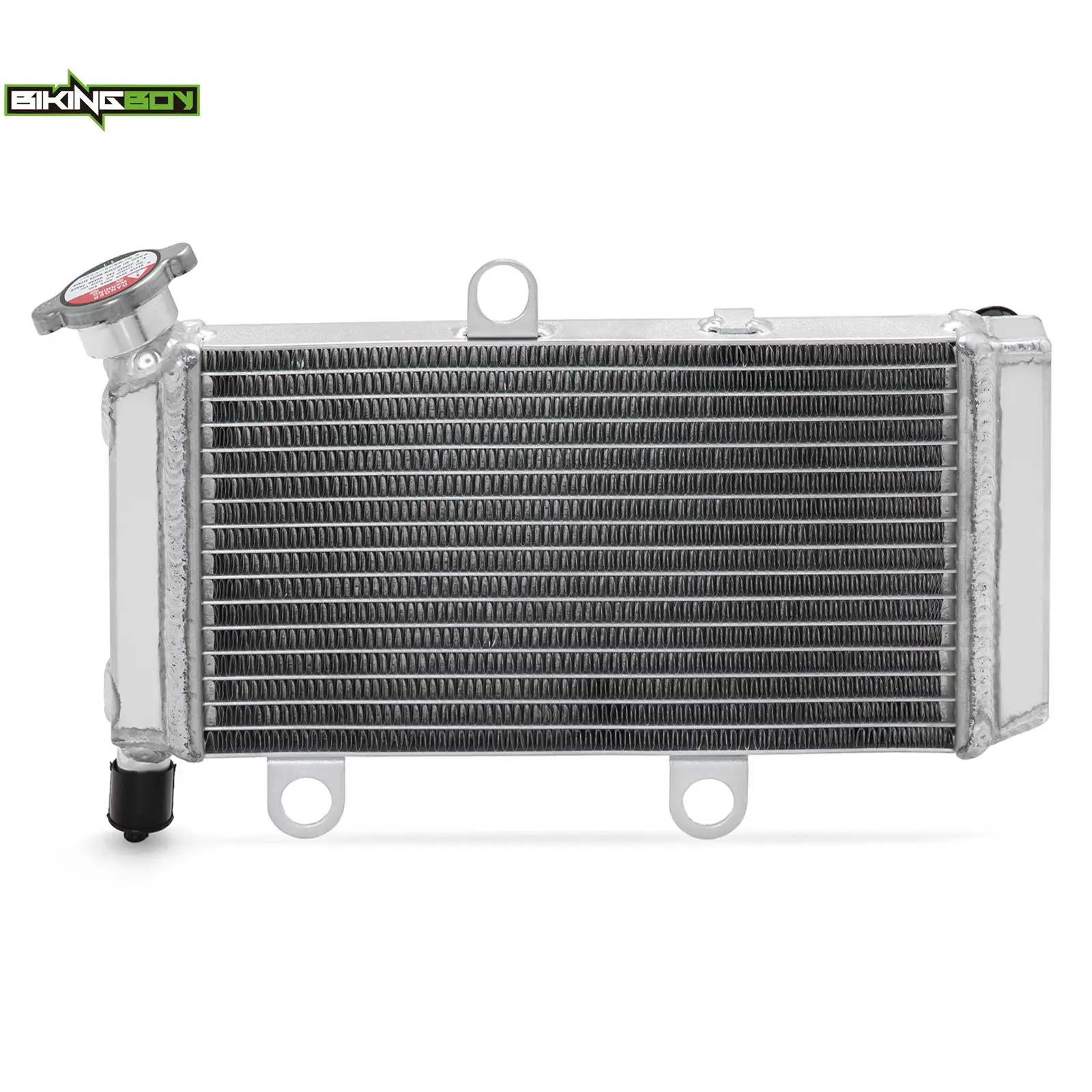 BIKINGBOY XT660R XT660X 04 05 06 07 08 09 10 11 12 13 14 Engine Radiator Cooling XT 660 R X Water Cooler Aluminium Core Polished