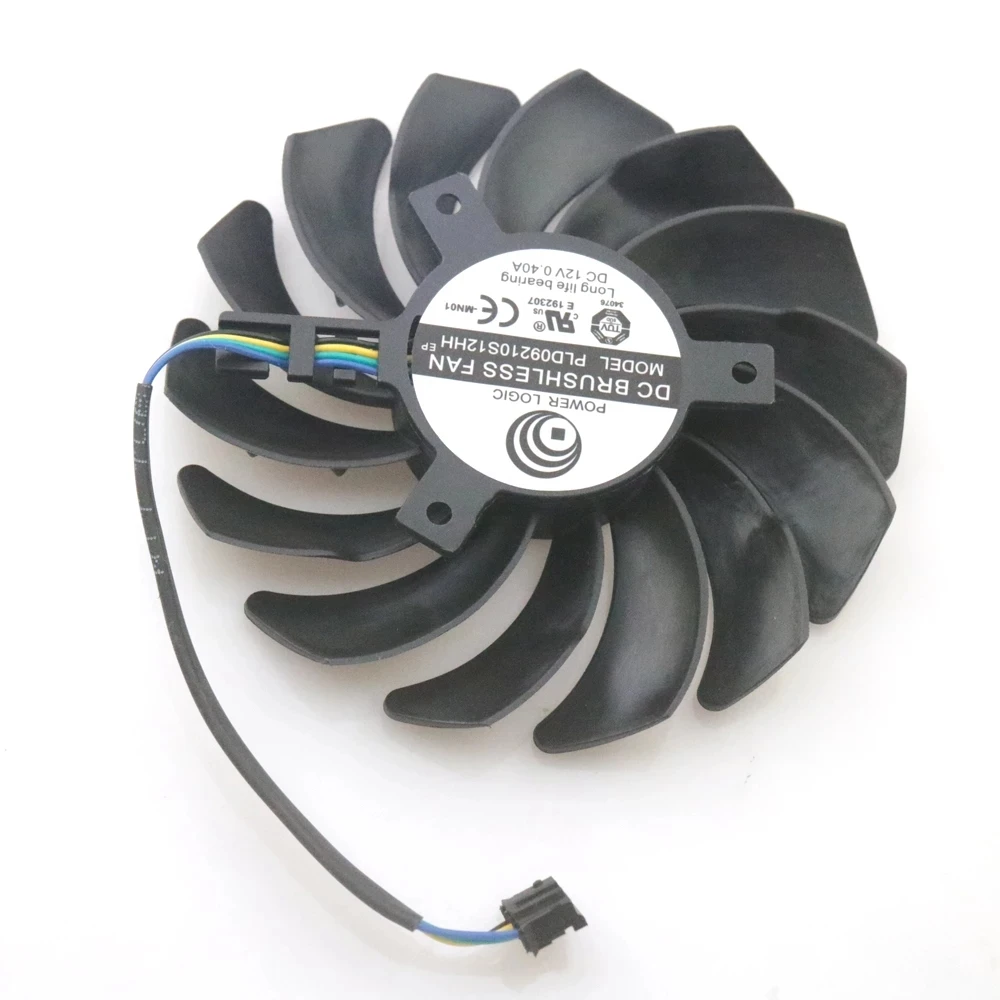 PLD09210S12HH 85mm 40*40*40mm 12V 0.40A 4Pin VGA Fan For MSI RTX2060 2060 SUPER GAMING ZX Video Graphics Card Cooler Cooling Fan