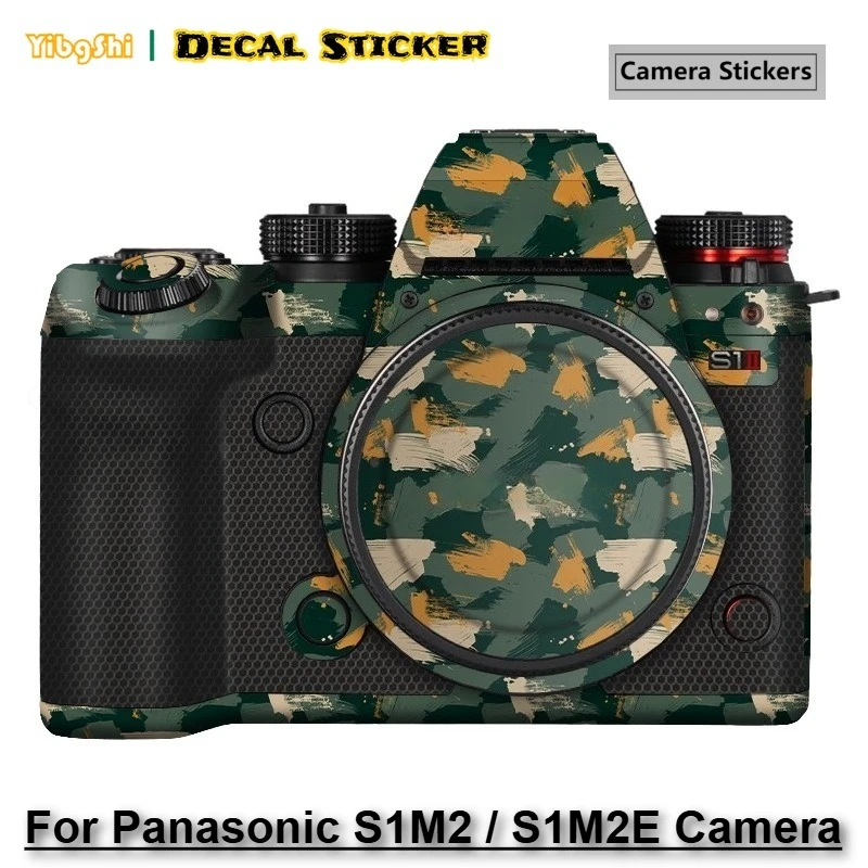 ل Lumix S1 M2 كاميرا الجلد S1 M2E طبقة رقيقة واقية لباناسونيك S1M2 و S1M2E كاميرا ملصق التفاف المغطاة الجلد