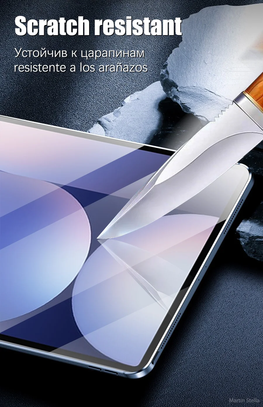 2PCS gehärtetes Glas Displayschutzfolie für Samsung Galaxy Tab S10 Ultra Plus S10+ Klarglas Tablet Zubehör 9H Film – Detail 7
