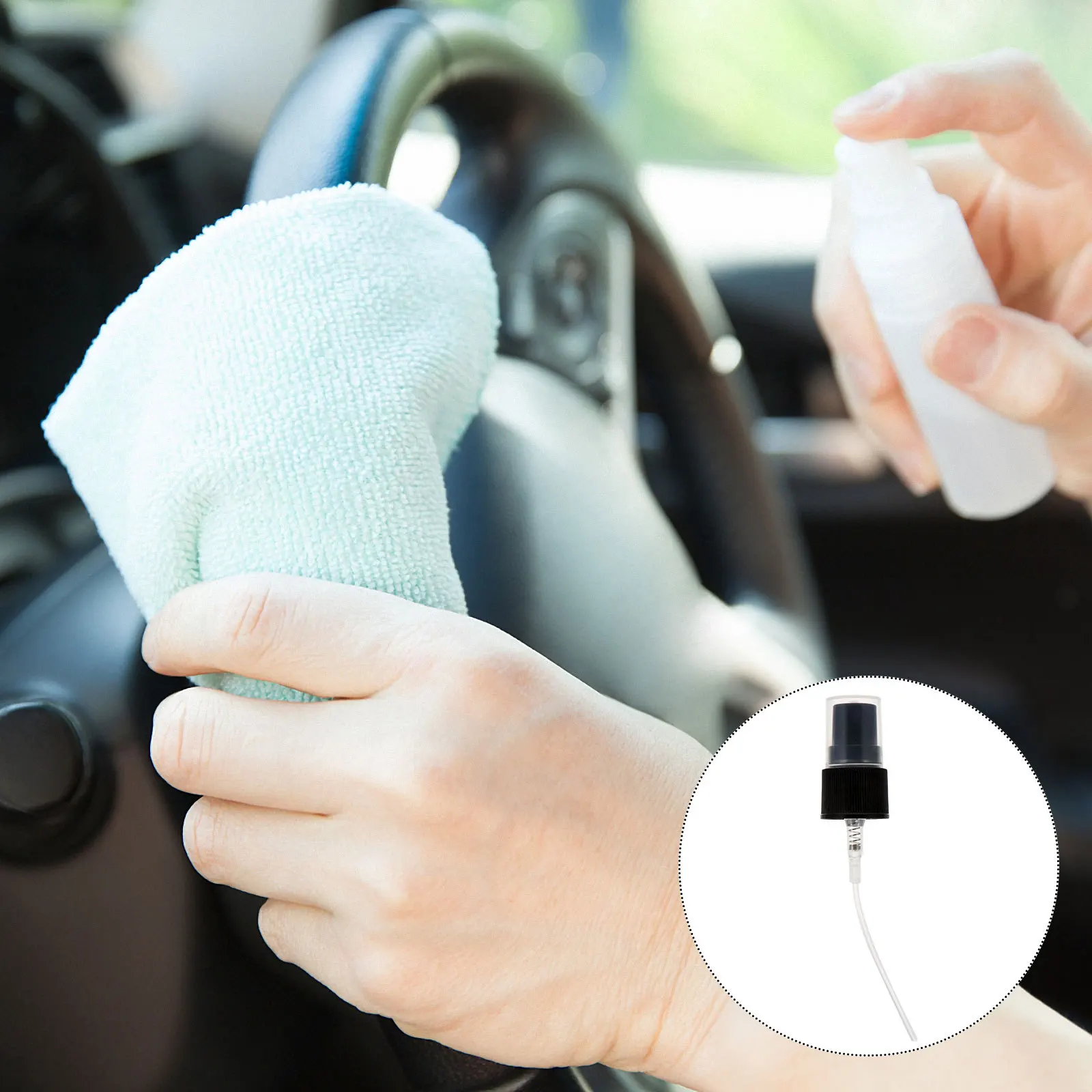 20 قطعة فوهات بخاخ الزجاجات رذاذ آمن للطعام لنباتات الروائح رذاذ لتقوم بها بنفسك رشاشات الحمام في الغرفة تقليل