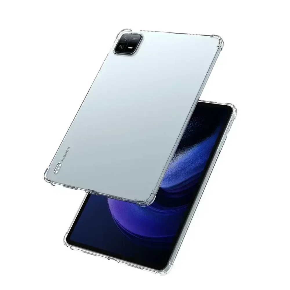 สําหรับFunda Xiaomi Pad 6 กรณีซิลิโคนนิ่มTPUถุงลมนิรภัยCapaป้องกันสําหรับMi Pad 6 6 Proกรณี