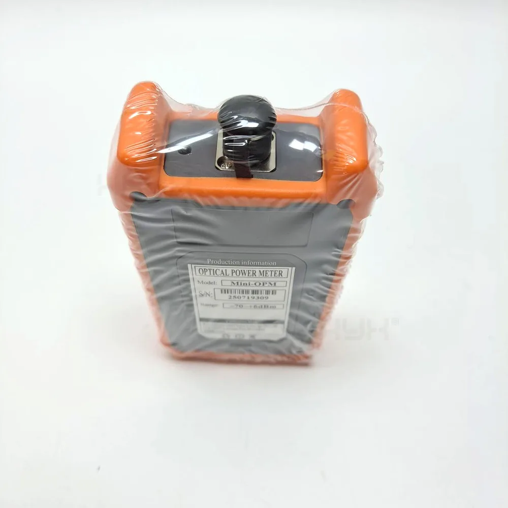 Fiber Optical Power Meter Handheld -70+6 Dbm Dry Battery Mini OPM Support RJ45 Testing