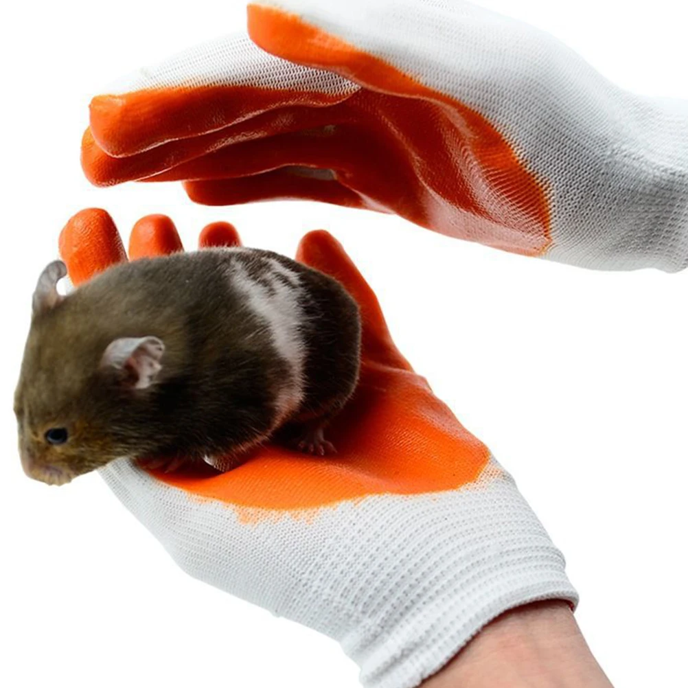 

Bite proof Thickened Rubber Material Animal Protection Glove Anti scratch Animal Protection Squirrel Hamster Pet H ling