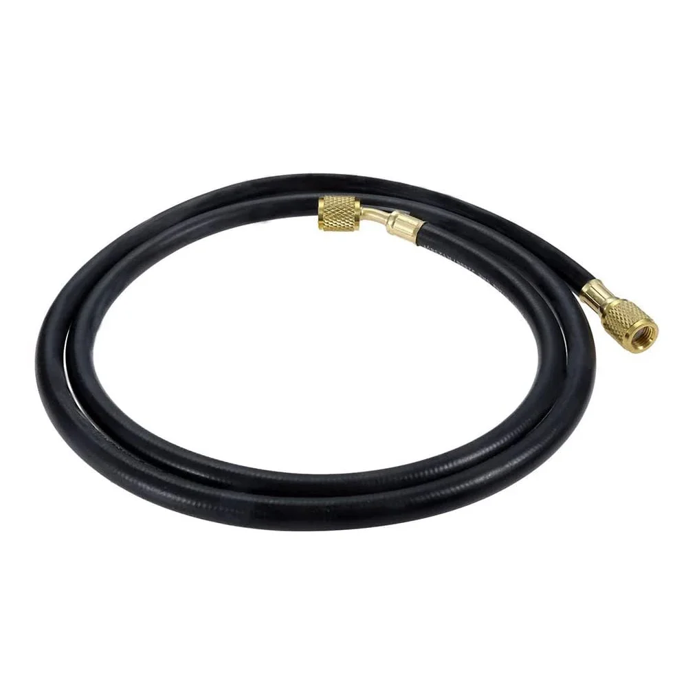 1.5m R410 AC Hose Charging Hose Tube Kit Low Loss Fittings Durable 59 Inch Refrigerant Air Conditioning Manifold Gauge