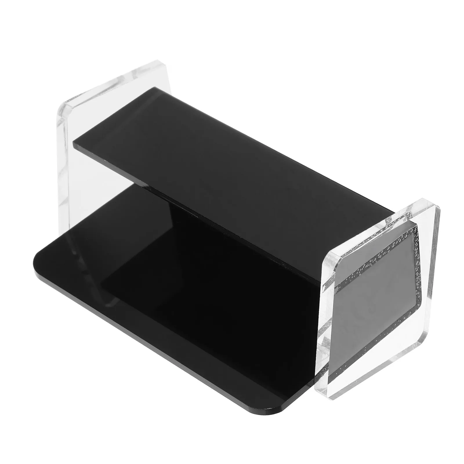 

Современная подставка для визиток на стол, акриловая подставка-органайзер для визиток, аксессуар для офисного стола