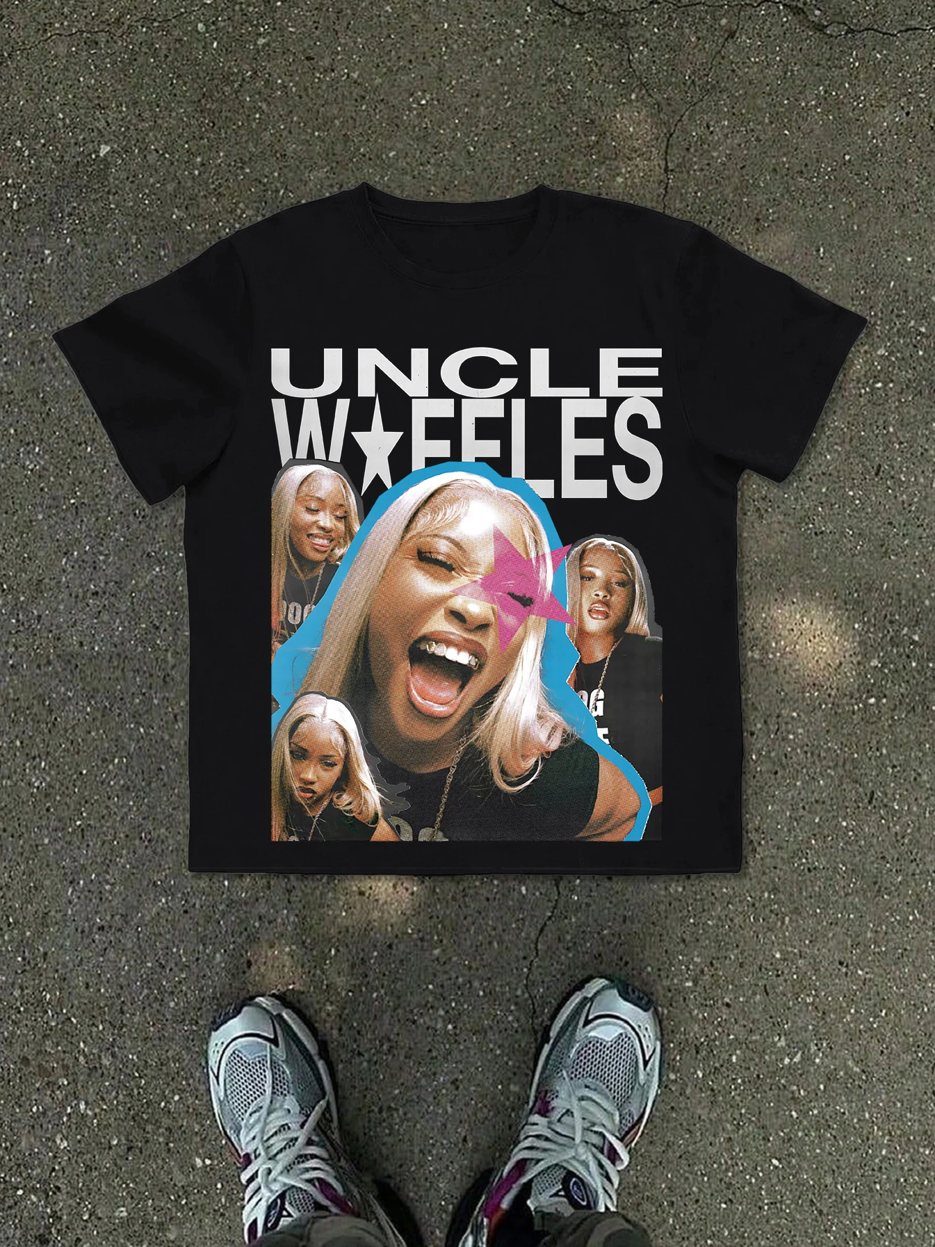 New men's T-shirt with 