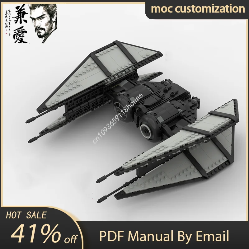 

635pcs Moc Star Battle First Order Tie Bomber Spacecraft Battleshi Building Blocks Creative Assembly Bricks Toy Kid Holiday Gift