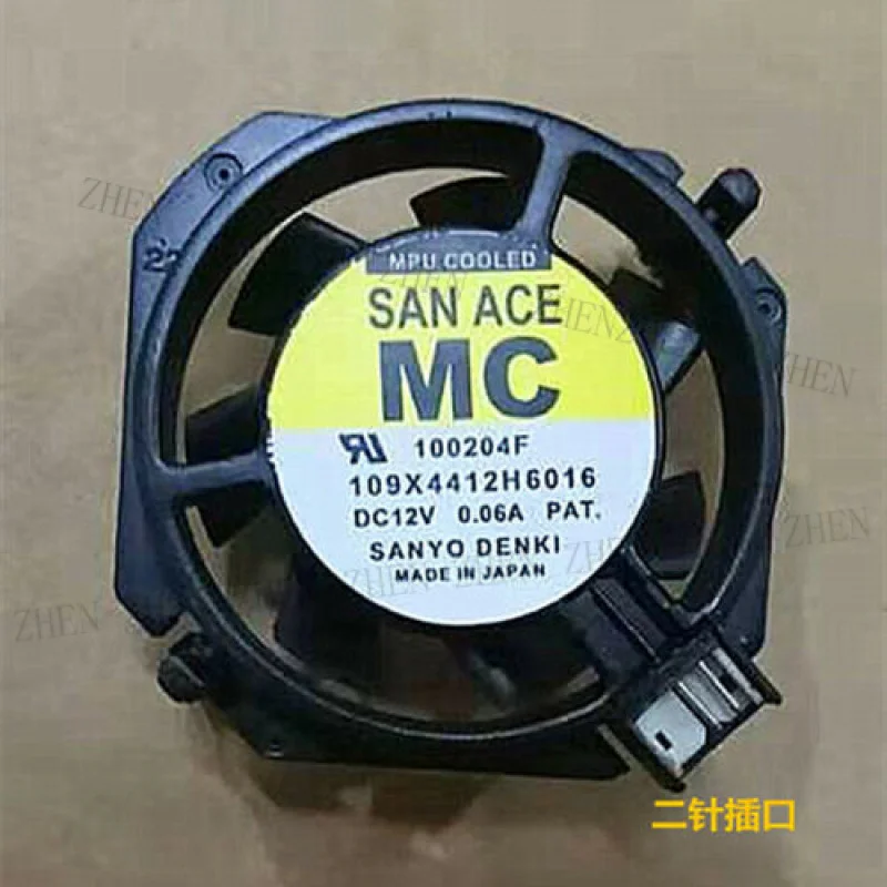 

Y 1PC Sanyo 109X4412H6016 DC12V 0.06A Computer CPU Cooling Fan 2-pin #