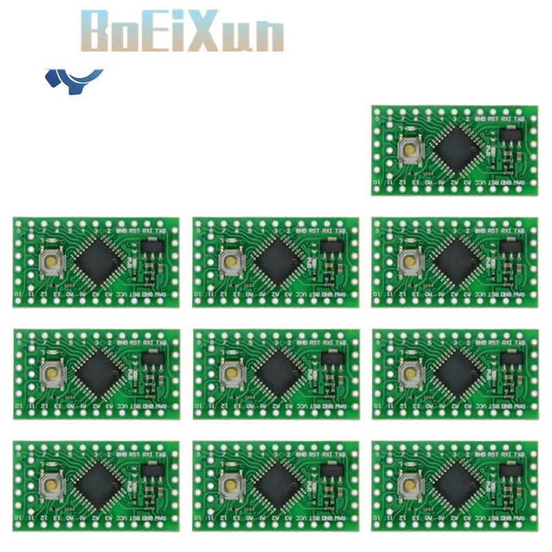 1-10pcs LGT8F328P LQFP32 MiniEVB 3.3V / 5V Replaces Pro Mini ATMEGA328P Fully Compatible For Arduino