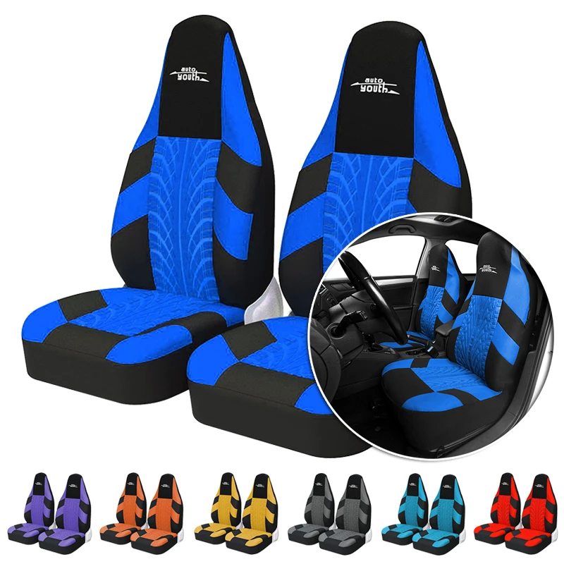 High Bucket Car Seat Covers Universal for Most Car Sport Seat Protector For Suzuki Swift2002 For Fiat Ducato For Toyota Aygo2007