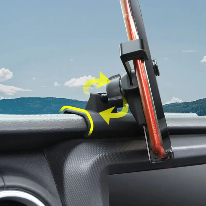 Phone Holder for Jeep Wrangler JL 2023 2022 2021 2020 2019 2018 Air Vent Mount Mobile Phone Bracket Stand Support Accessories