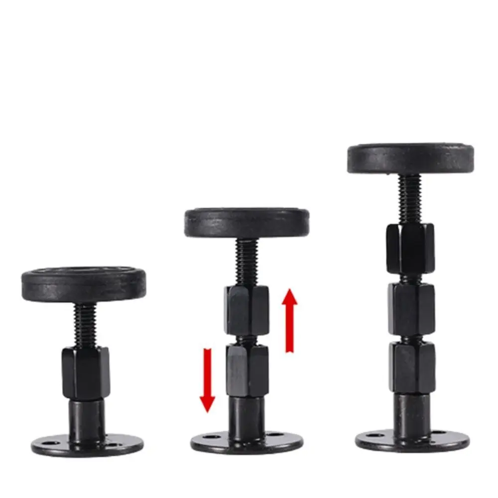 Tope de puerta autoadhesivo antivibración fija, silencioso, para camas, armarios, sofás, tapón para cabecera, marco de cama, fijador de pared para habitación