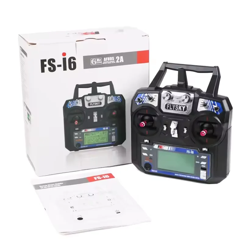 

Flysky FS-i6 FS I6 2.4G 6ch RC Transmitter Controller FS-iA6 / FS-iA6B Receiver for Quadcopter DIY Drone