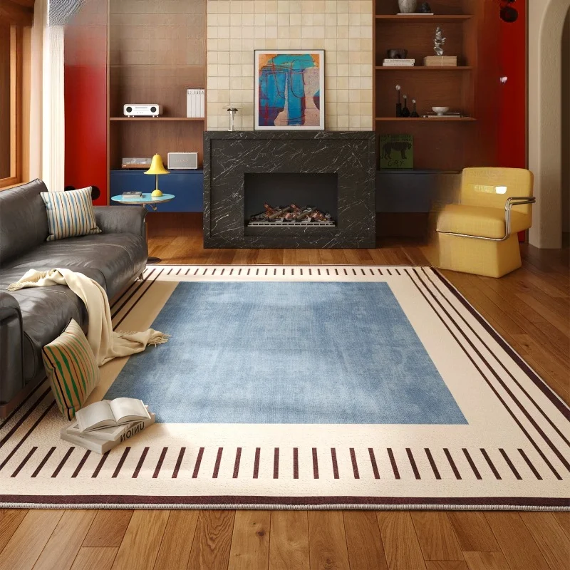 Living Room Luxury Carpet Big Size Aesthetic Large Vintage Tatami Korean Style Rugs Custom Modern Alfombrillas Home Supplies