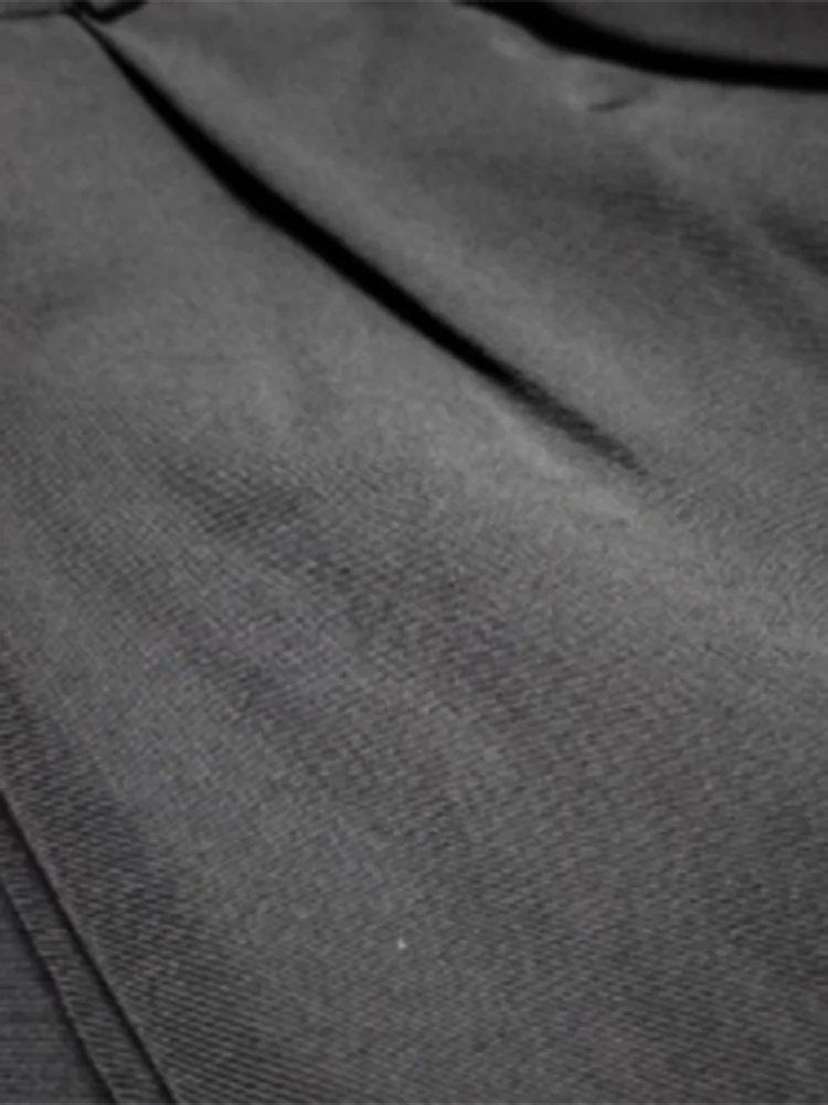 Casual Office Women Suit Pants Basic Baggy High Waist Straight Pantalones Korean Formal Wide Leg Trousers
