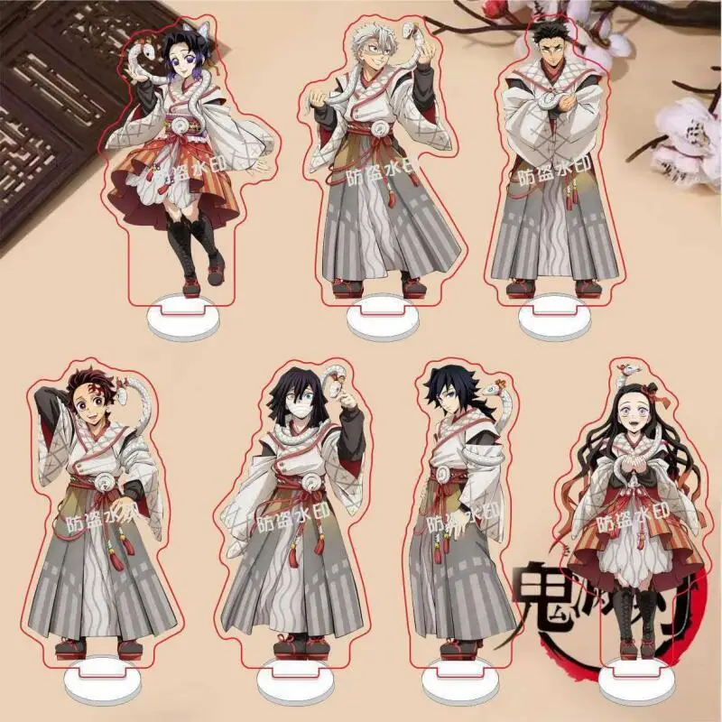 Cartel de Anime Demon Slayer, acrílico, Obanai Lguro, colección de dos dimensiones, productos, creatividad para estudiantes, decoraciones de escritorio, moda