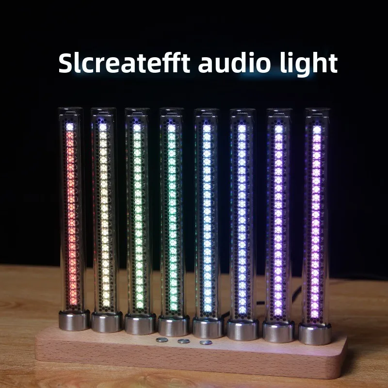 Audio Light Music Spectrum Light Cyberpunk Imitation Glow Tube Boyfriend Gift Atmosphere Light