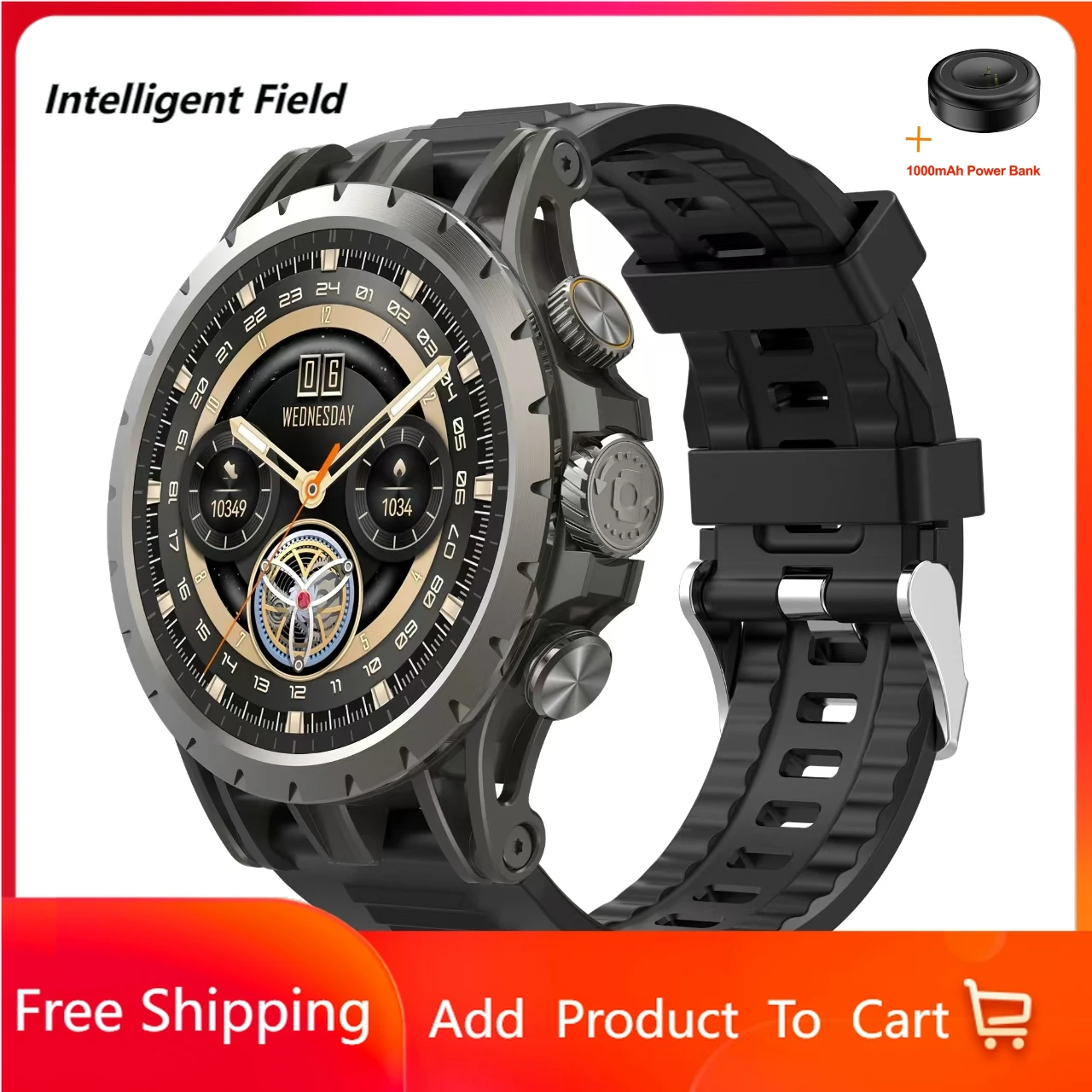 

Experience the Future with NEW Q85 1.43-inch AMOLED Smart Watch - Android OS, 180-Degree Rotating Camera Men & Women