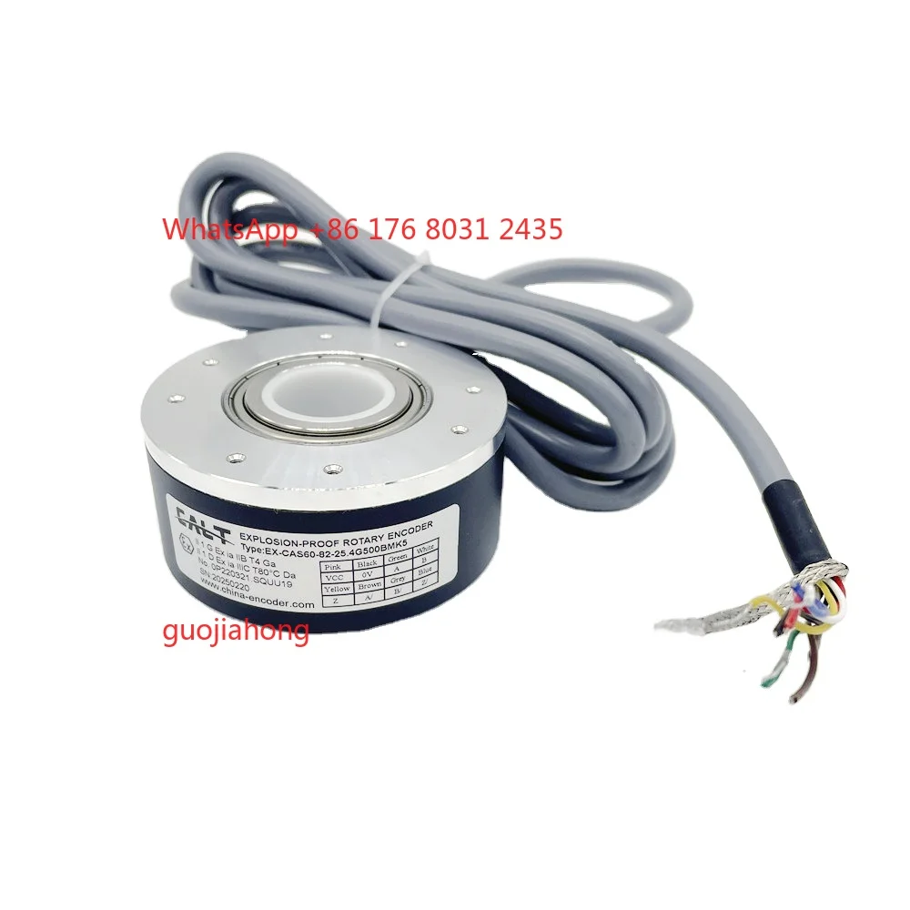 

CALT Explosion-proof Incremental Encoder EX-CAS60-82-25.4G500BMK5 Hollow Shaft Encoder