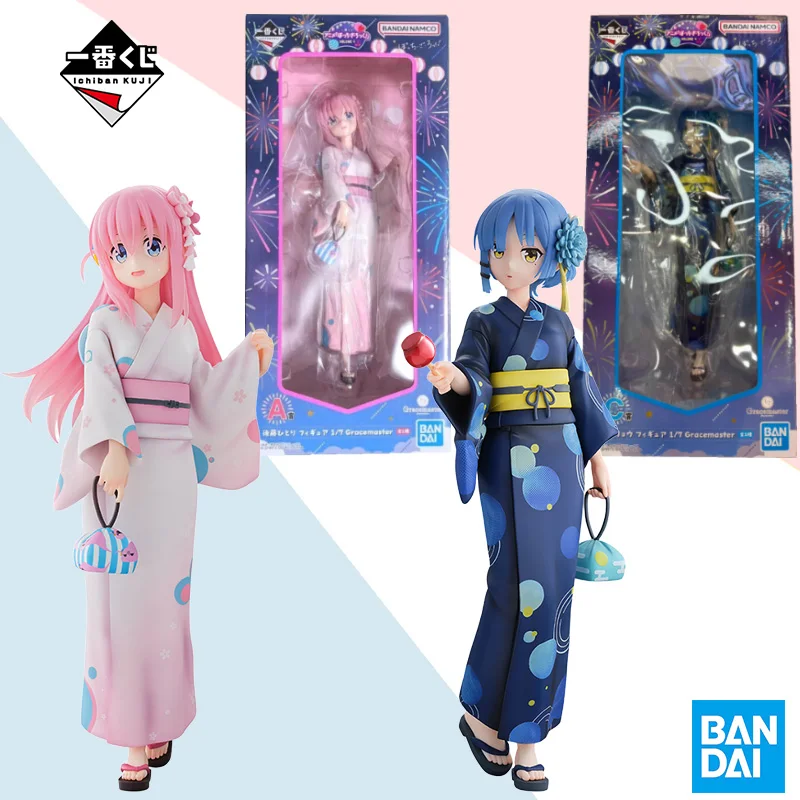 

Bandai original Ichiban KUJI BOCCHI THE ROCK VOLUME 4 A Award Gotoh Hitori C Award Ryo Yamada 1/7 Gracemaster doll model gift