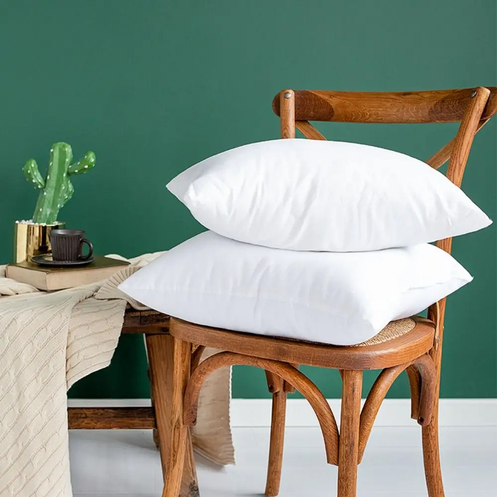New Square Throw Pillow Insert Cotton-padded Decorative Pillow Stuffer Pillow Core Sofa
