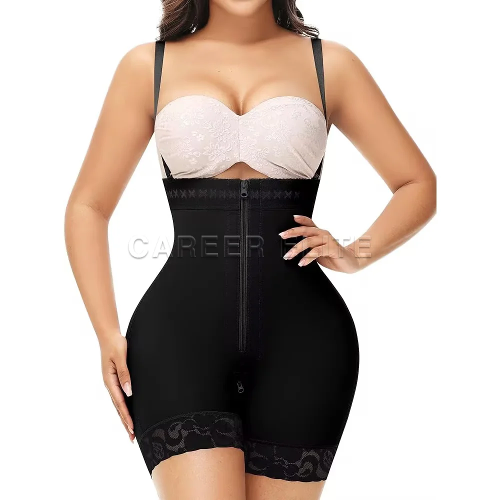 Shapewear Bodysuit for Women Tummy Control Body Shaper Seamless Sculpting Snatched Waist Trainer High Waist Thigh Slimmer Fajas