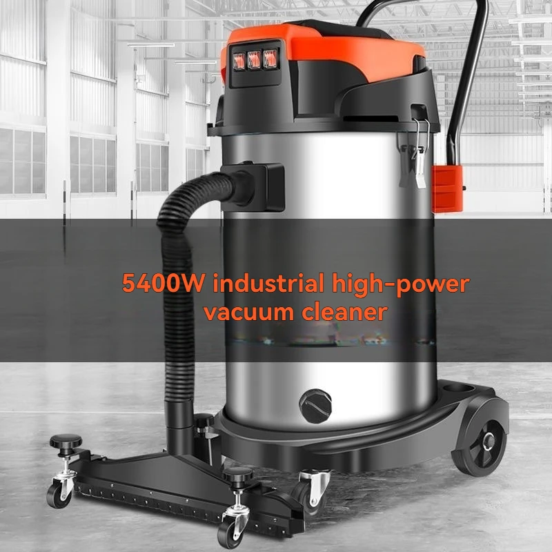 High Power Industrial Vacuum Cleaner, Large Capacity Suction Bucket Vacuum For Construction Site Cleaning And Land Reclamation