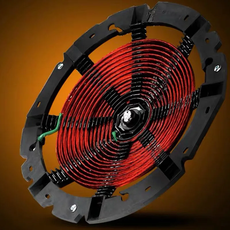 3000 W kommerzieller Induktionsherd, kreisförmig, konkav, eingebetteter Hotpot-Herd, Timing, runder elektromagnetischer Ofen mit großer Leistung