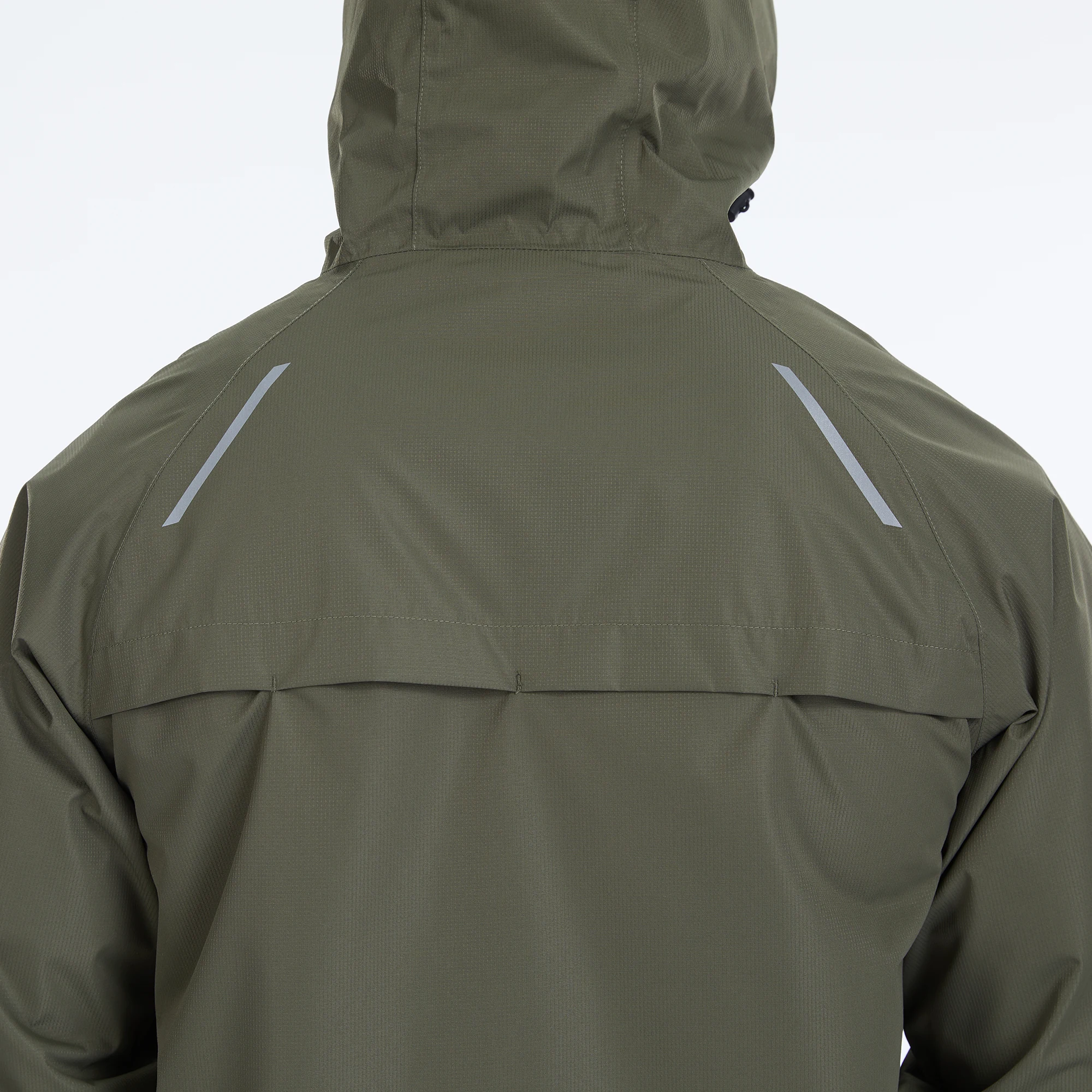 Sommerliche, wasserdichte Regenjacke für Herren, leichte, dünne Regenjacke mit Innentasche, ideal zum Campen, Wandern, Radfahren und Angeln. – Detail 31