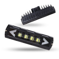7D Lens led work light bar 6 Inch led bar 40W car offroad 4x4 driving light Arrow Running Lamp for Truck Tractor Motorcycle 12V