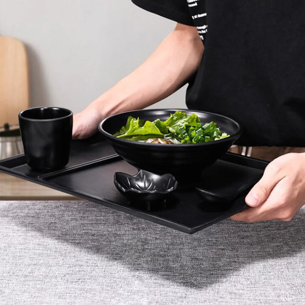 

Frosted Melamine Large Capacity Salad Useful Porridge Bowl Ramen Instant Porridge Stable Nonslip Kitchen Bar