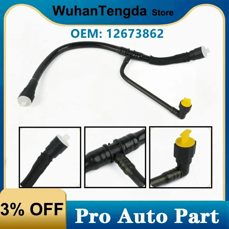 

12673862 Crankcase Vent PCV Radiator Pipe for Chevy Malibu Cruze