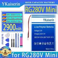 Mini Game Console Battery 2900Mah For Retro Handheld RG280V Arcade Games Palm Machine