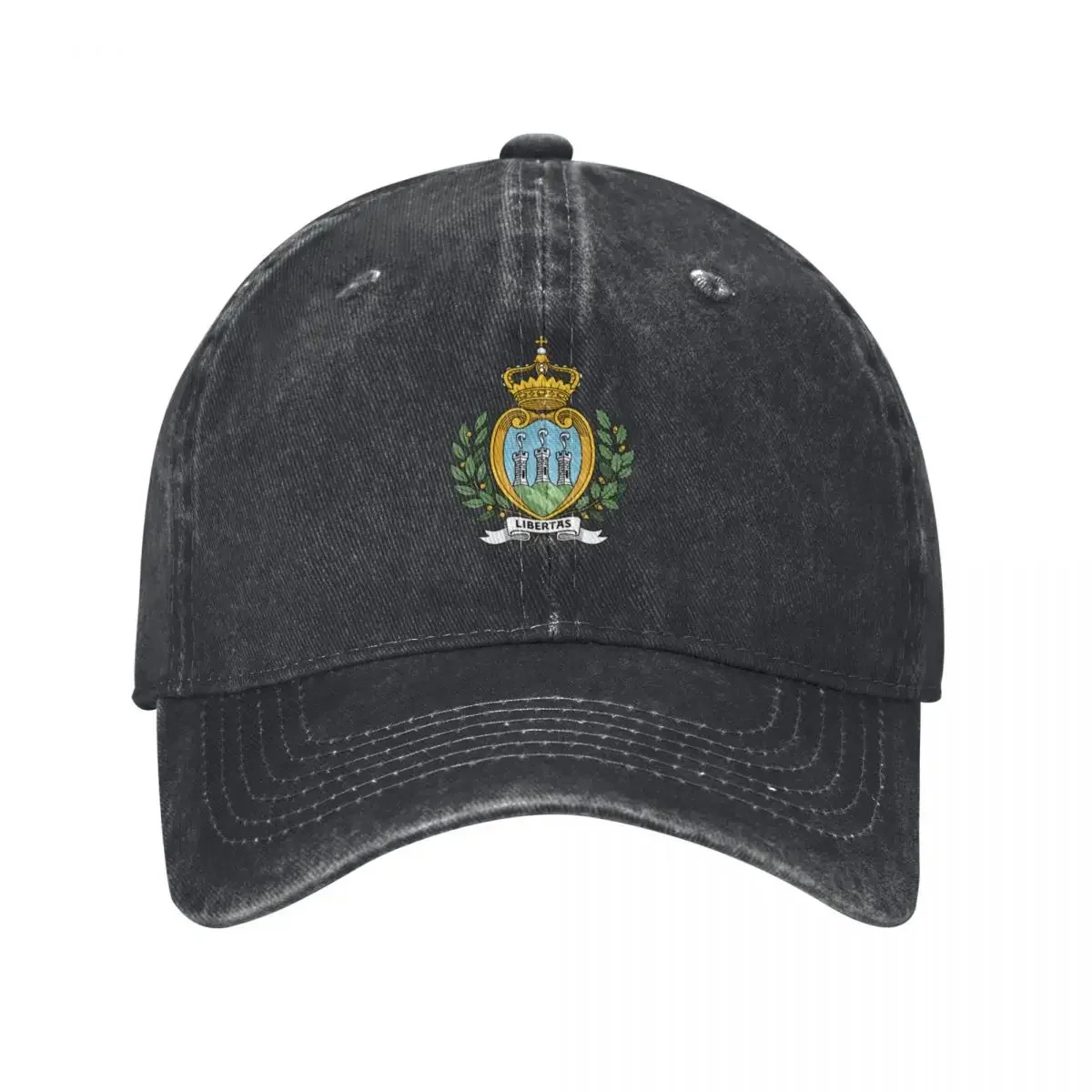 

Coat of arms of San Marino Baseball Cap Sports Cap Military Tactical Cap For Girls Men's