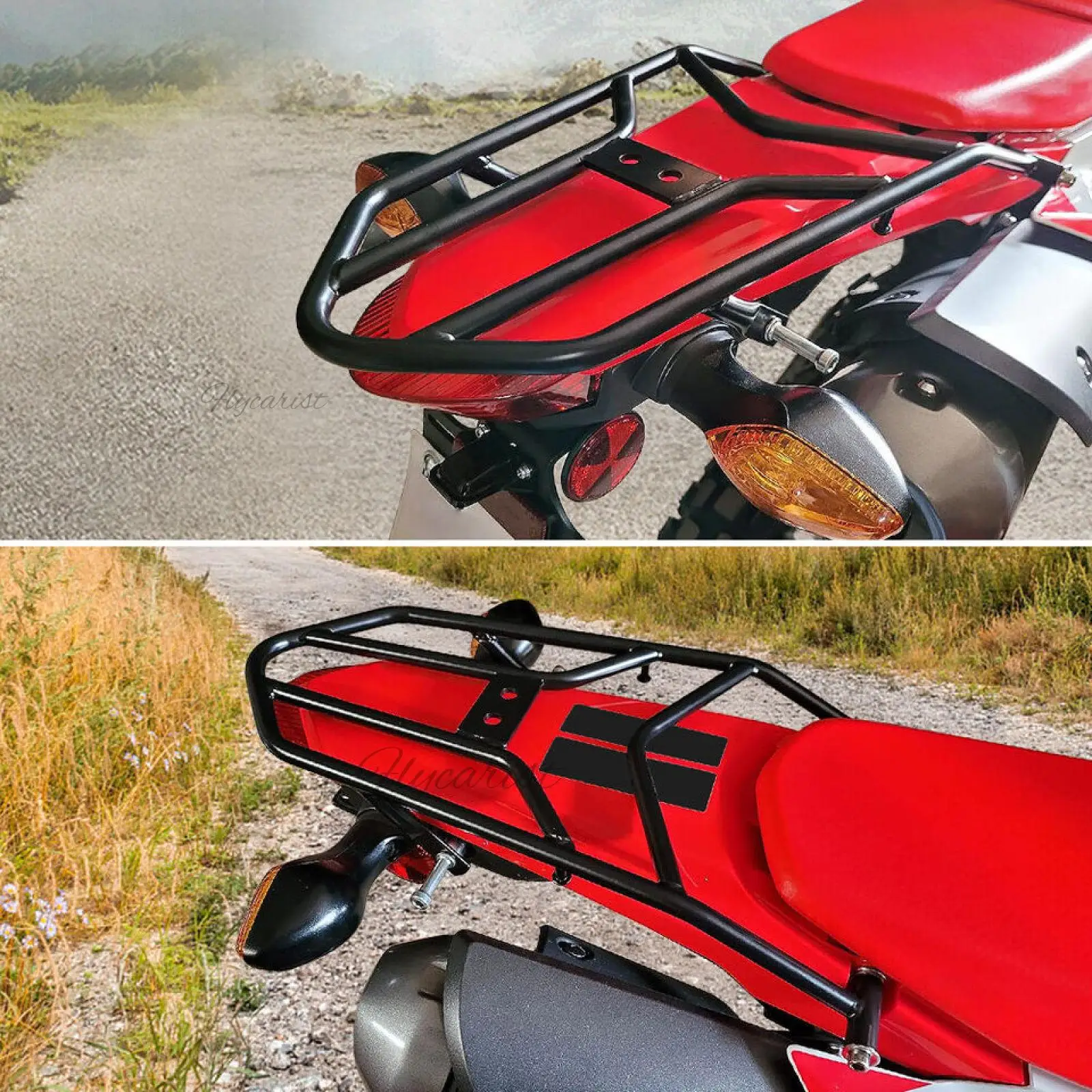 

Motorcycle Rear Carrier Tail Luggage Cargo Rack Mount Fits for Honda CRF 300 L / Rally 2021-2022