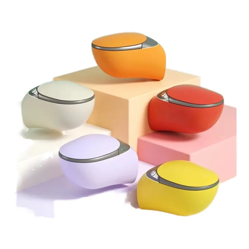 Smart Wall-Mounted Toilet  Water Tank Full-Automatic  Shape  Remote Included