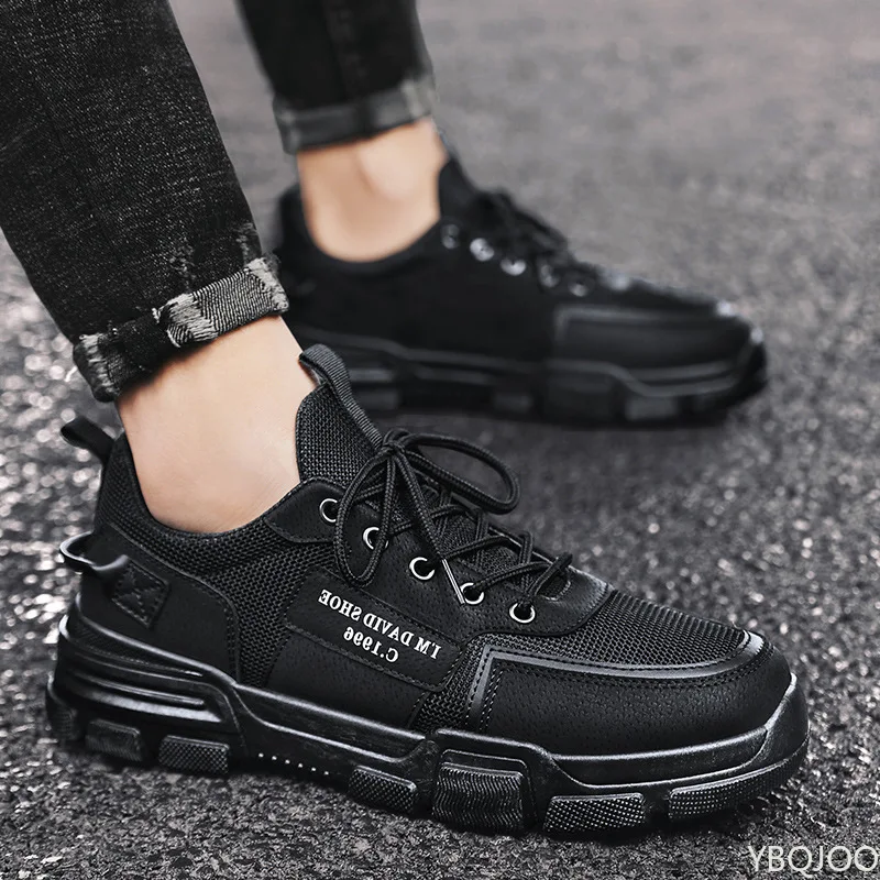 New Spring Autumn Waterproof Anti slip Wear resistant Shoes Casual Comfortable Board Shoes Sports Breathable Men's Shoes