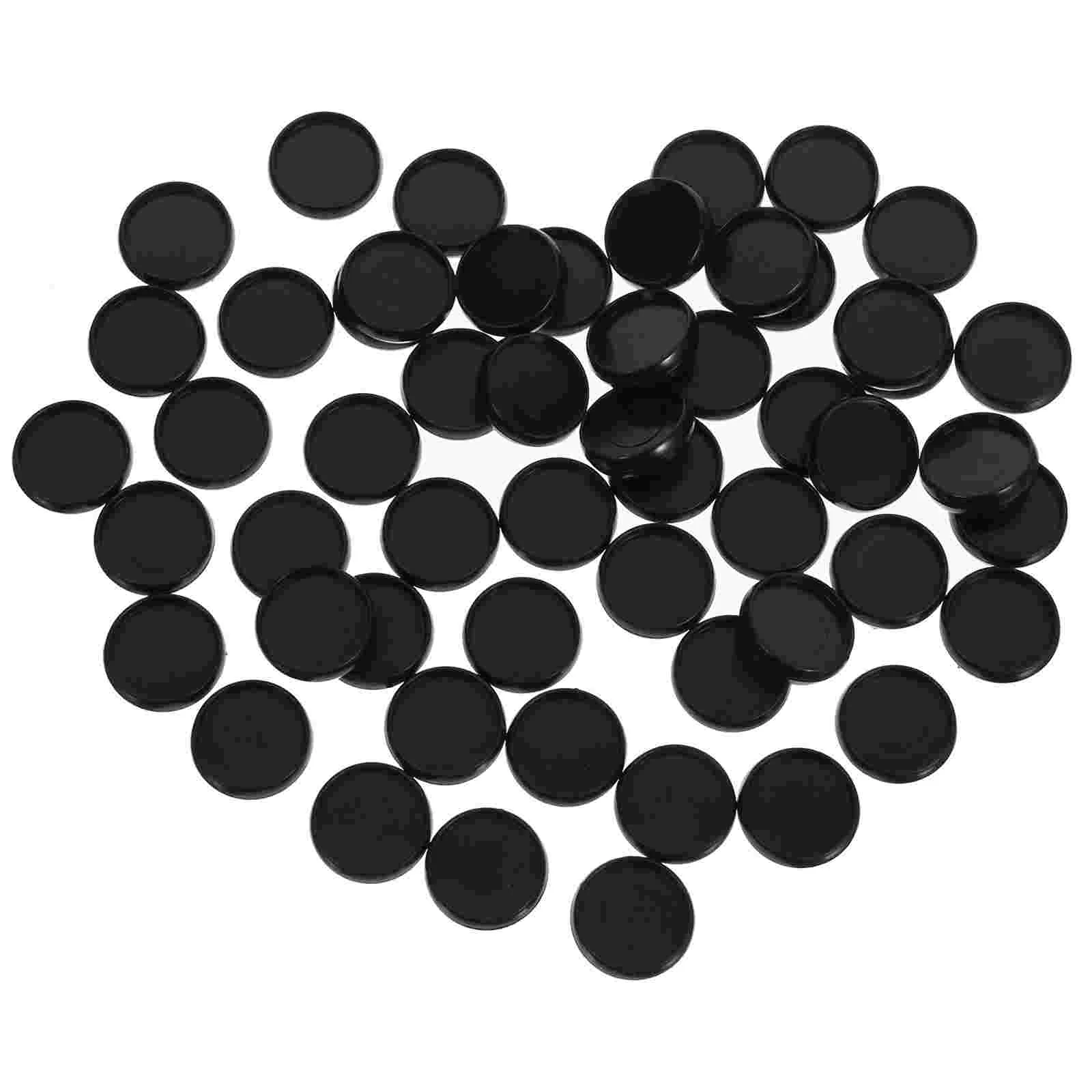 55 Pcs Loose-leaf Button Binder Disc The Tools Supplies Planner Rings Round Discs Notebook Tiny