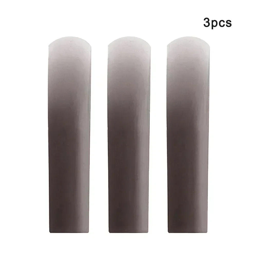 3Pcs Resin Plastic Saxophone Reed 2.5 Strength For Alto Sax Wind  Parts Musical Instruments Accessories