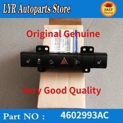 Original Double Jump Warning Light Switch 6 Sets Of Switches 04602993AE 4602993AC Suitable For Jeep Wrangler Freeman 11-18