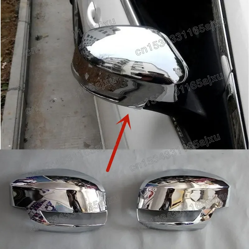 Car Accessories for Ford Focus 2012-2020 High-quality ABS Chrome Rearview Mirror Cover Anti-scratch Protection Decoration