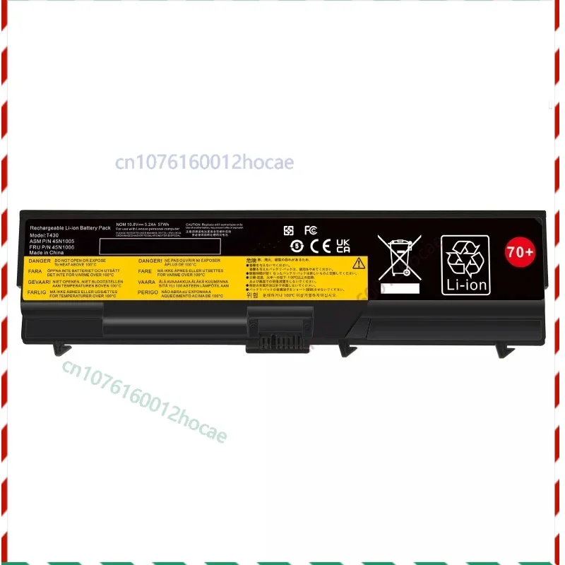70+ 70++ New Laptop Battery For  ThinkPad T430 T430I T420 T410 L430 T530 T530I T520 L530 W510 W530 45N1005 45N1004 45N1001