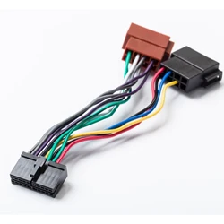 Car Radio ISO Adapter 20Pin Cable Universal Type Connector Compatible With AudioVox Cross Plug to ISO Female Autoradio Adapter