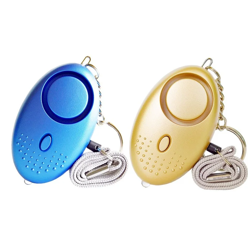 Auto-defesa Alarme Keychain para Mulheres e Meninas, Alerta de Segurança Pessoal, Alarme de Emergência Alto, Anti-Lobo, Security Protect, Scream, 130dB