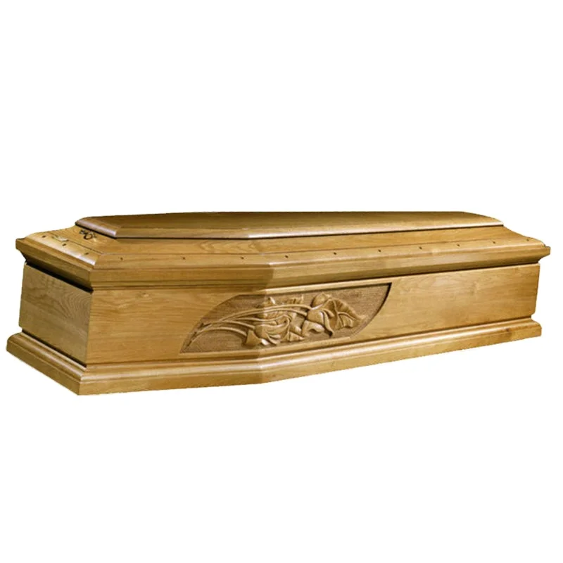 

Customized size TD-E13 Wood Coffin and Caskets