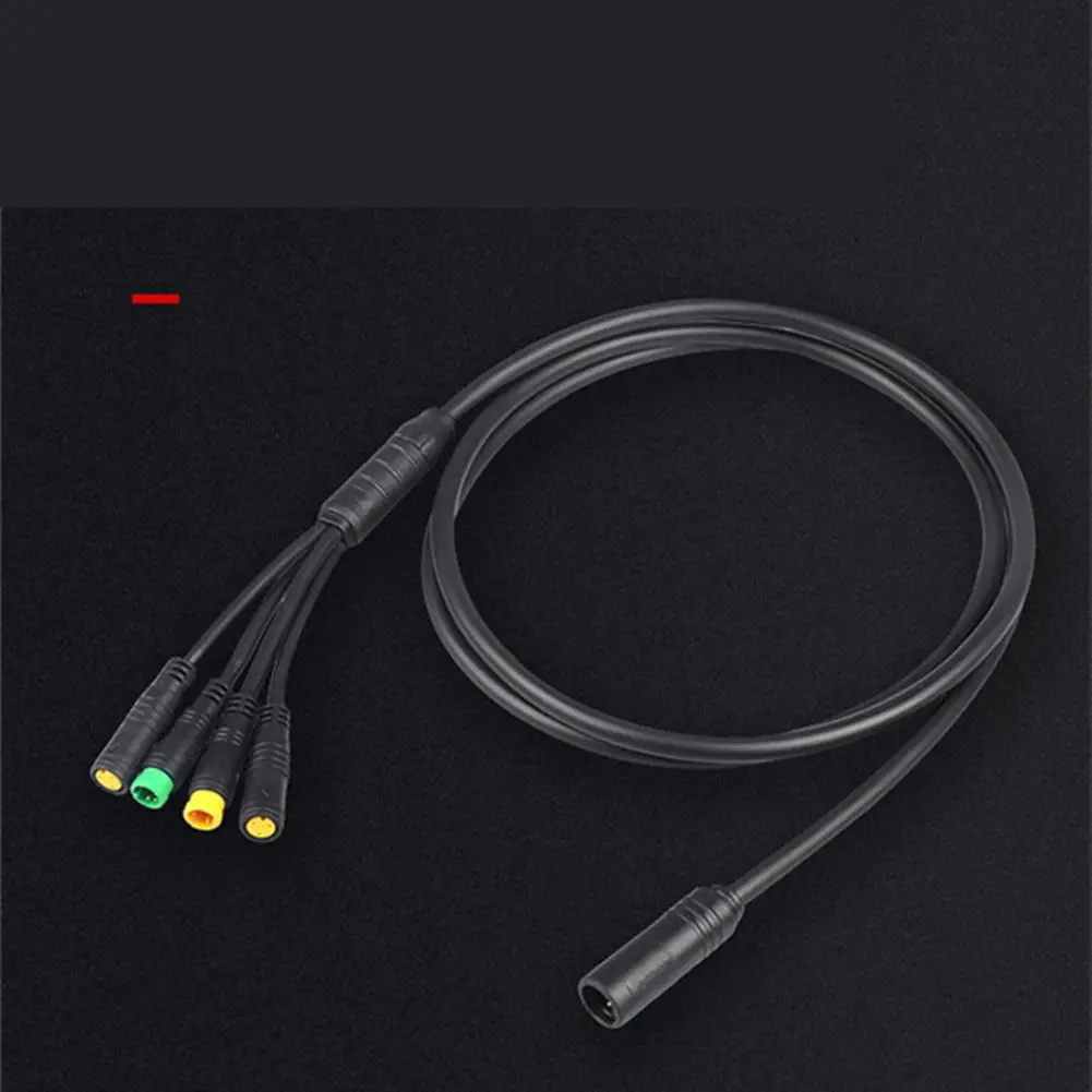 Middle 1T4 Extension Cable Waterproof Cable Accessories Compatible For Bafang Middle Motor BBS01/02 BBSHD