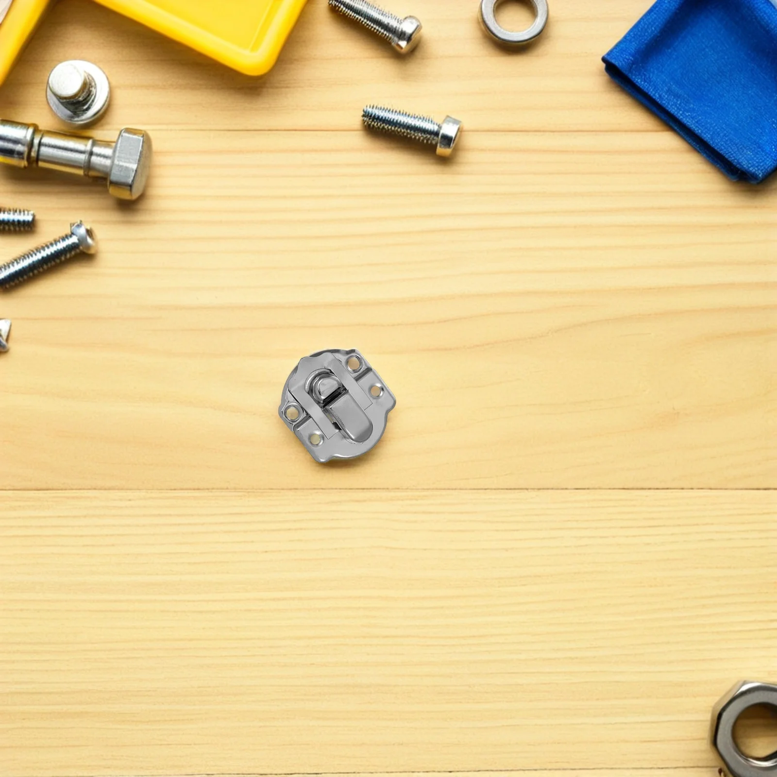 

50Pcs Metal Clasp Locks Zinc Alloy Hasp Latch Durable Tool Box Luggage Hardware Purse Clasps Closure Accessories