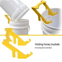 1 Pc Beekeeping Tools Honey Gallon Bucket Holder Plastic Bracket Rack Honey Bucket Frame Grip Lift Bee Equipment Garden Supplies