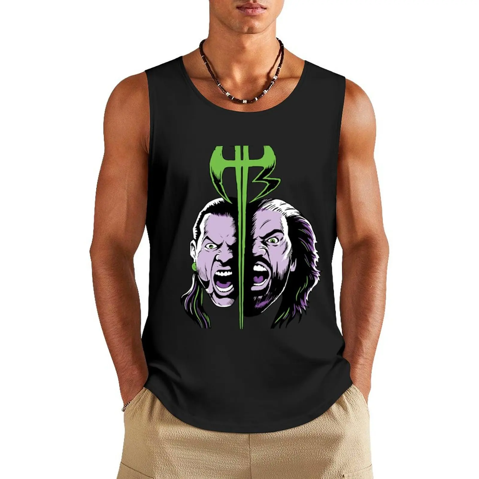 The Hardy Boyz Tank Top t shirts Man gym clothes sleeveless vests